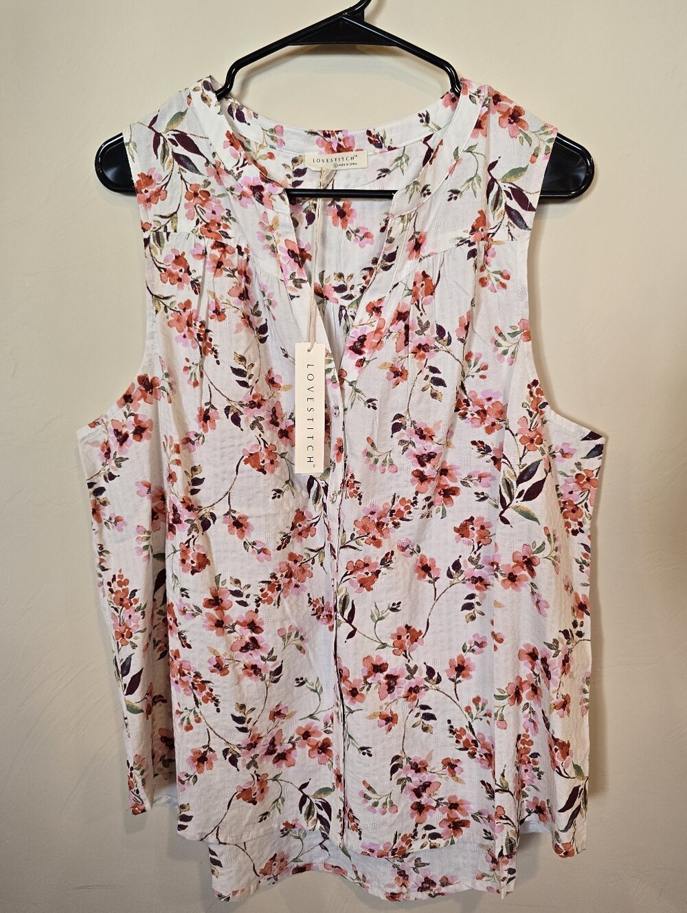 Love Stitch Devon Sleeveless Blouse